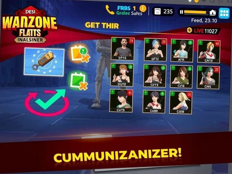 Desi Warzone Warriors character customization